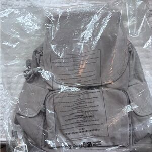 Kipling Girls Gray Backpack with Adjustable Straps